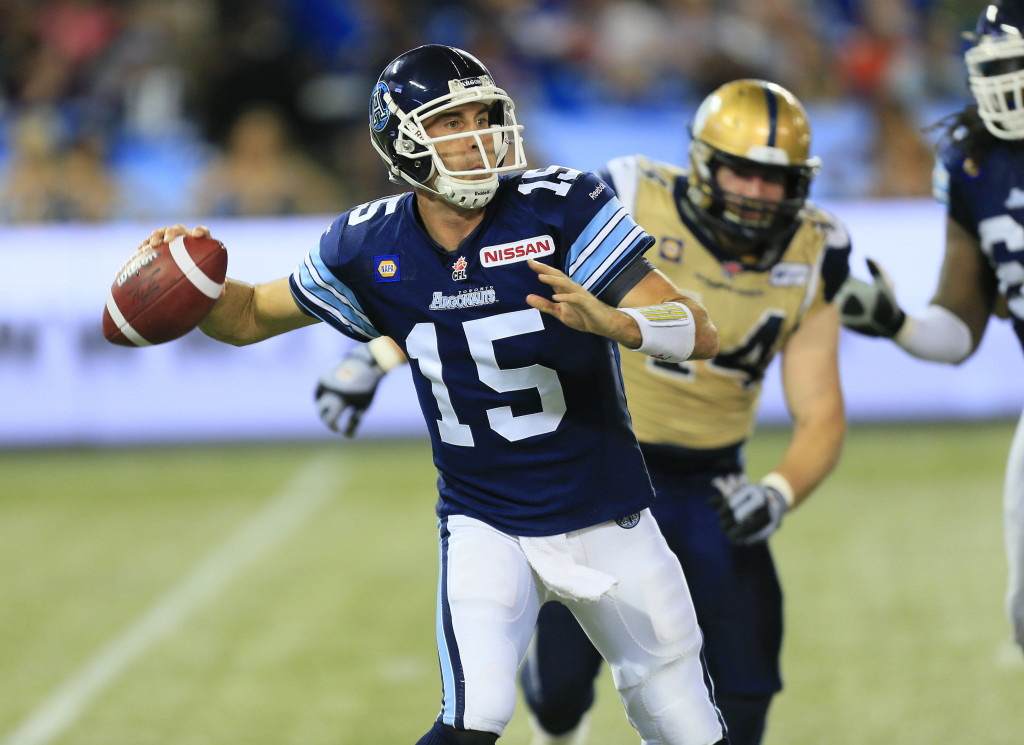 CFL: Winnipeg Blue Bombers at Toronto Argonauts